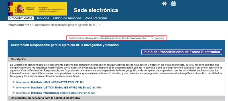 95 PERMISO PARA NAVEGAR EN KAYAK EN PANTANOS Y RIOS PODCAST PLANETA KAYAK DECLARACIÓN RESPONSABLE PARA EL EJERCICIO DE LA NAVEGACIÓN